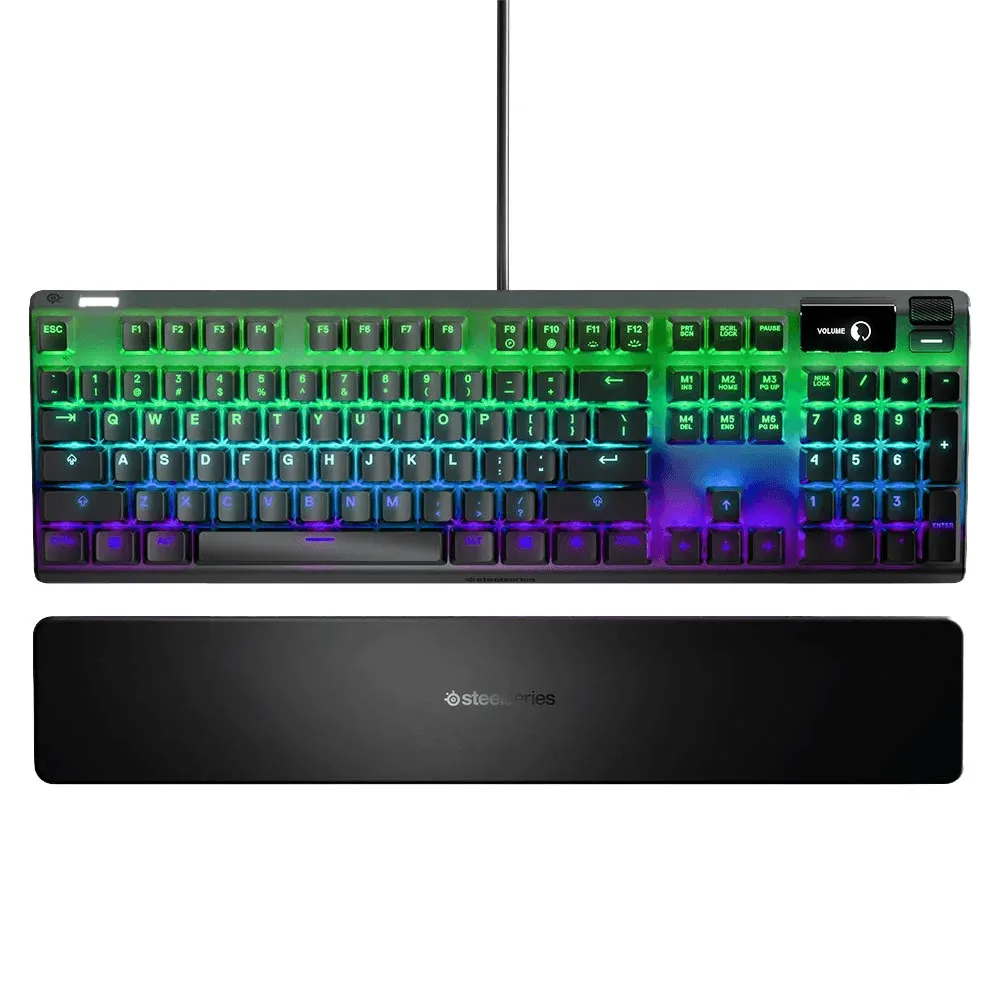 SteelSeries Apex Pro Full Size RGB Mechanical Gaming Keyboard