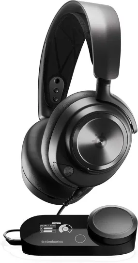 SteelSeries Arctis Nova Pro for Xbox Multi-System Gaming Headset - Premium Hi-Fi Drivers - Hi-Res Audio - 360° Spatial - GameDAC Gen 2 - Quad-DAC - ClearCast Gen 2 Mic - Xbox, PC, PS5, PS4, Switch