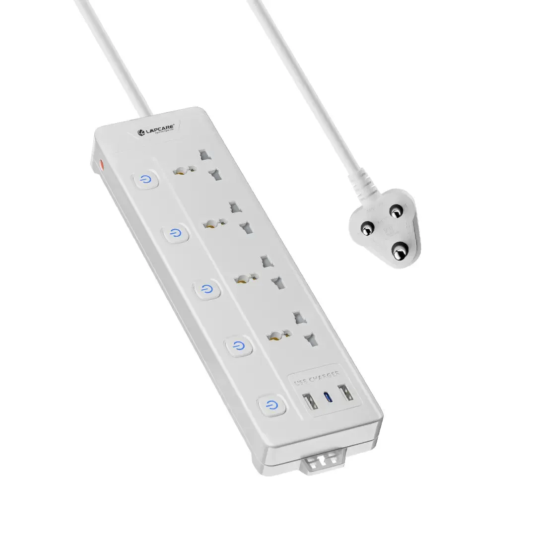 Surgee Smart With 4AC Outlet, 2 USB, Type-C (LPS-114)