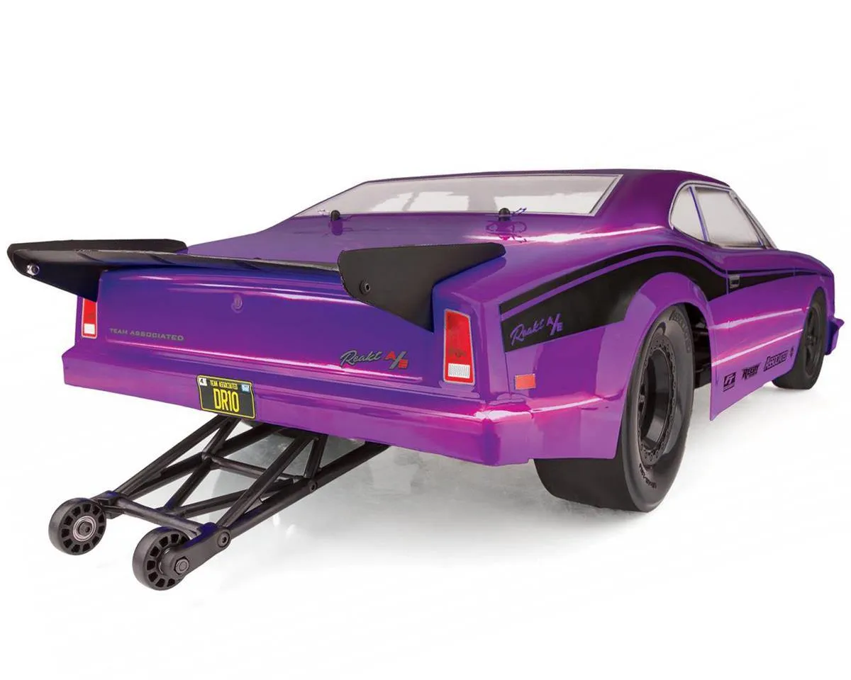 Team Associated DR10 Drag Race Car RTR Purple 70028 ASC70028