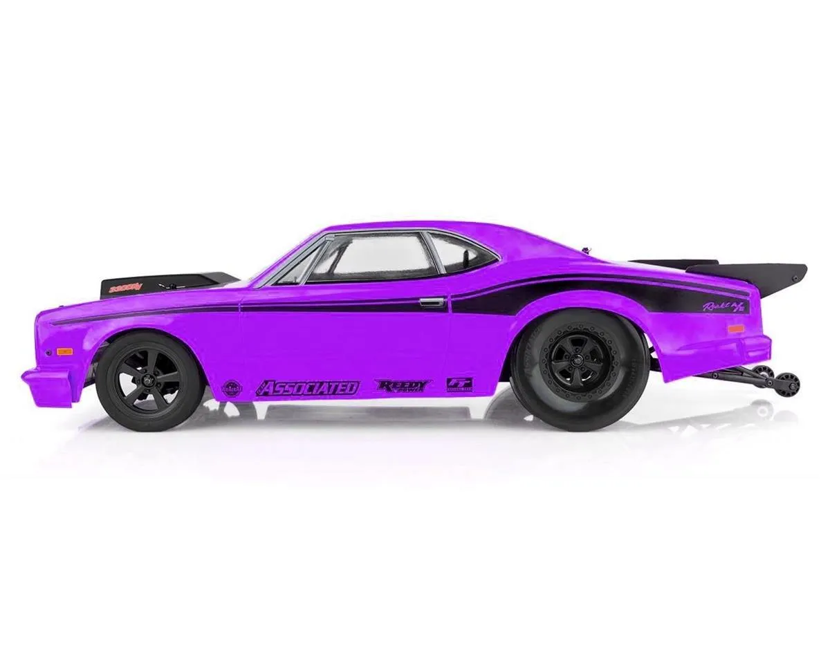 Team Associated DR10 Drag Race Car RTR Purple 70028 ASC70028