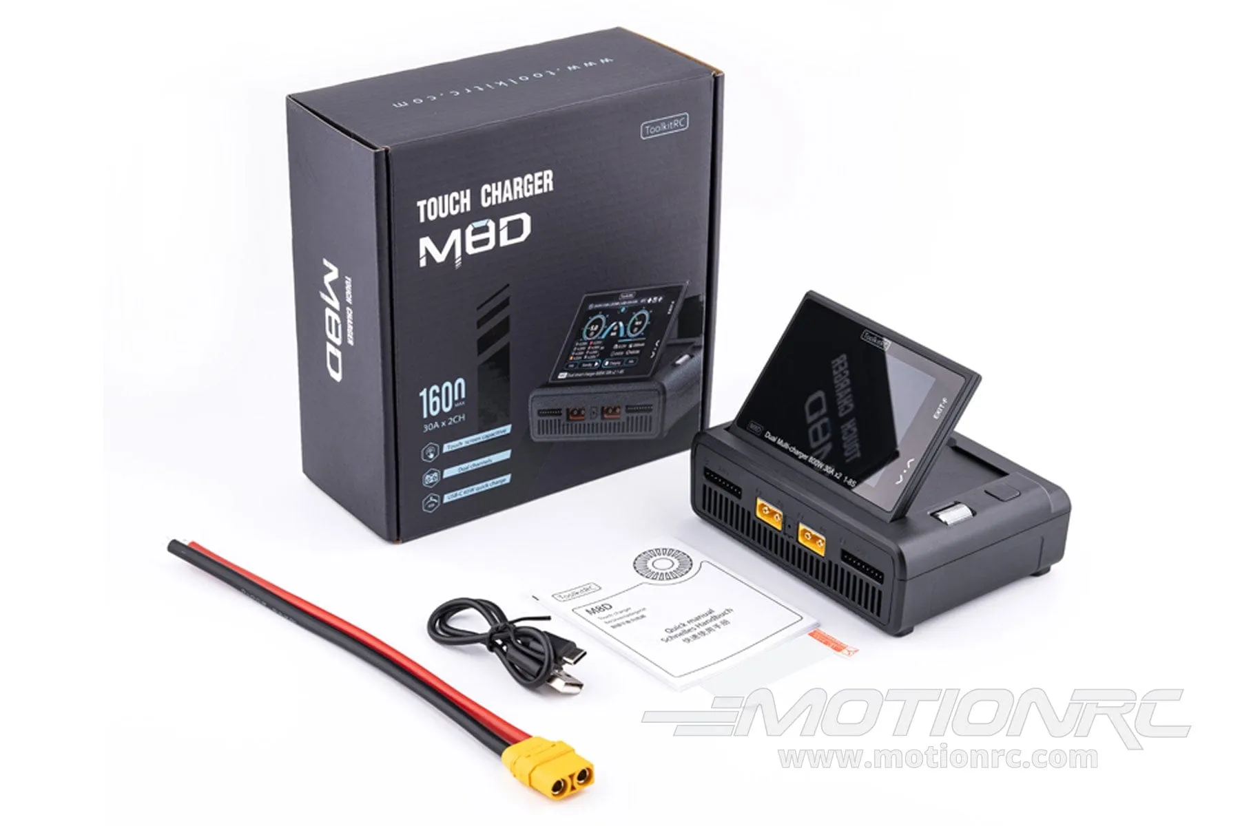 ToolkitRC M8D 1600W 8 Cell (8S) Dual Port LiPo DC Battery Charger