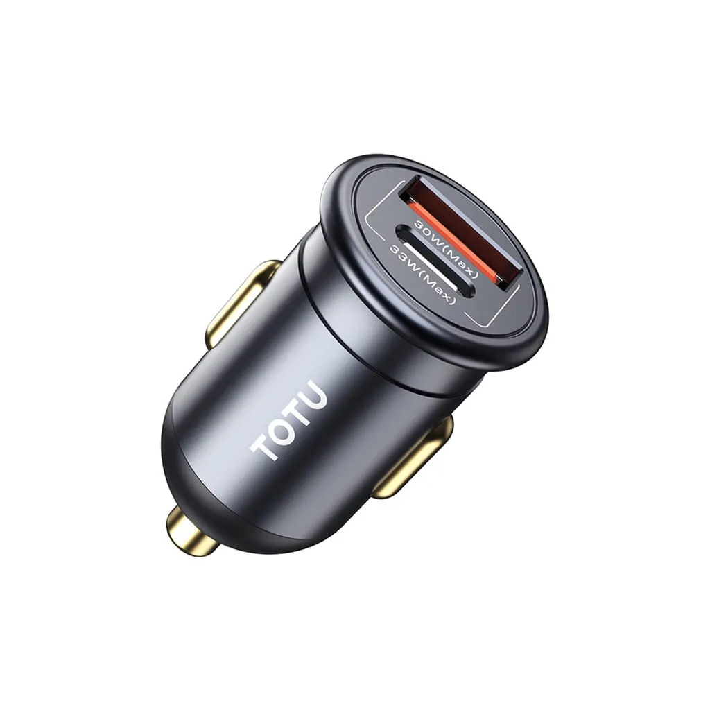 TotuDesign Car Charger - Journey Series 30W A   C Fast Charging Car Charger DCCPD-06