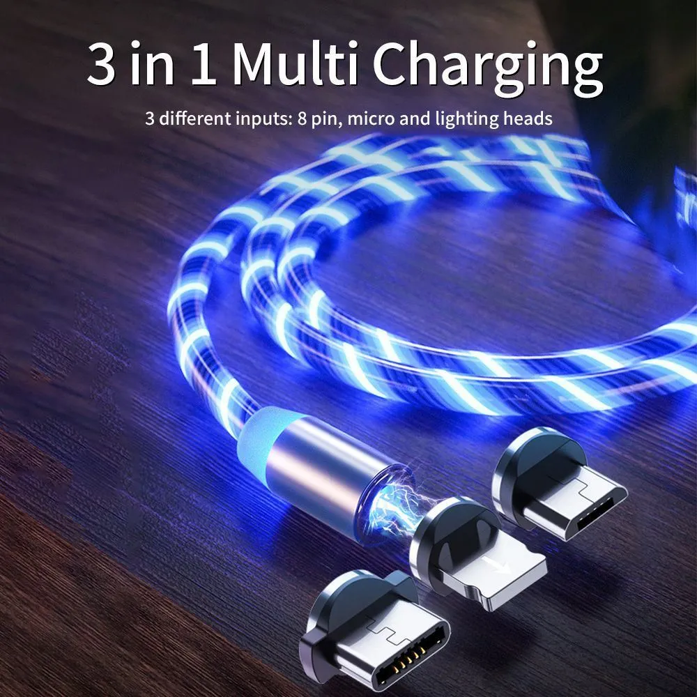 Type-C Android Mobile Phone LED Charging Cable