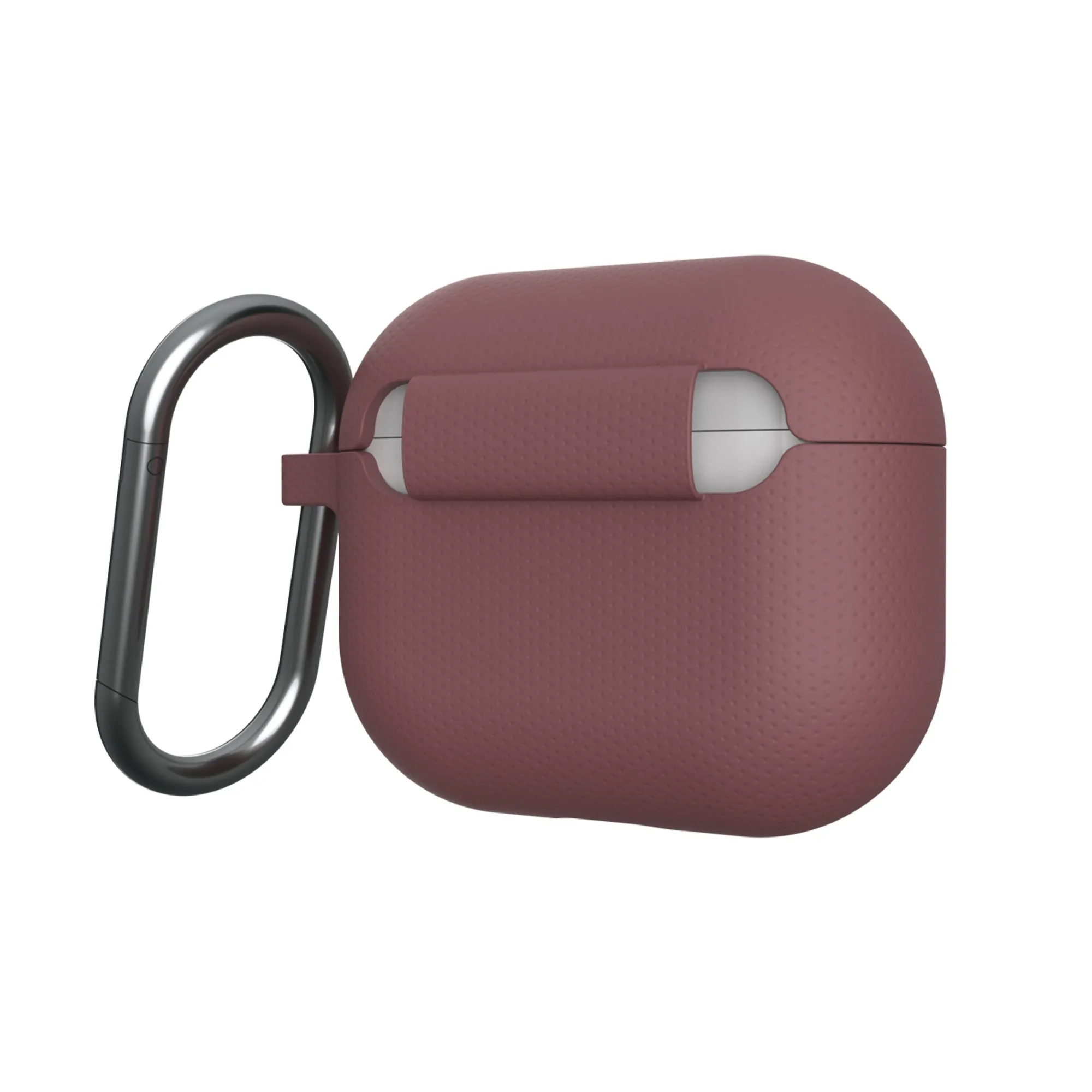 UAG [U] Dot Case for Airpods 3rd Gen Soft-touch Silicone - Aubergine