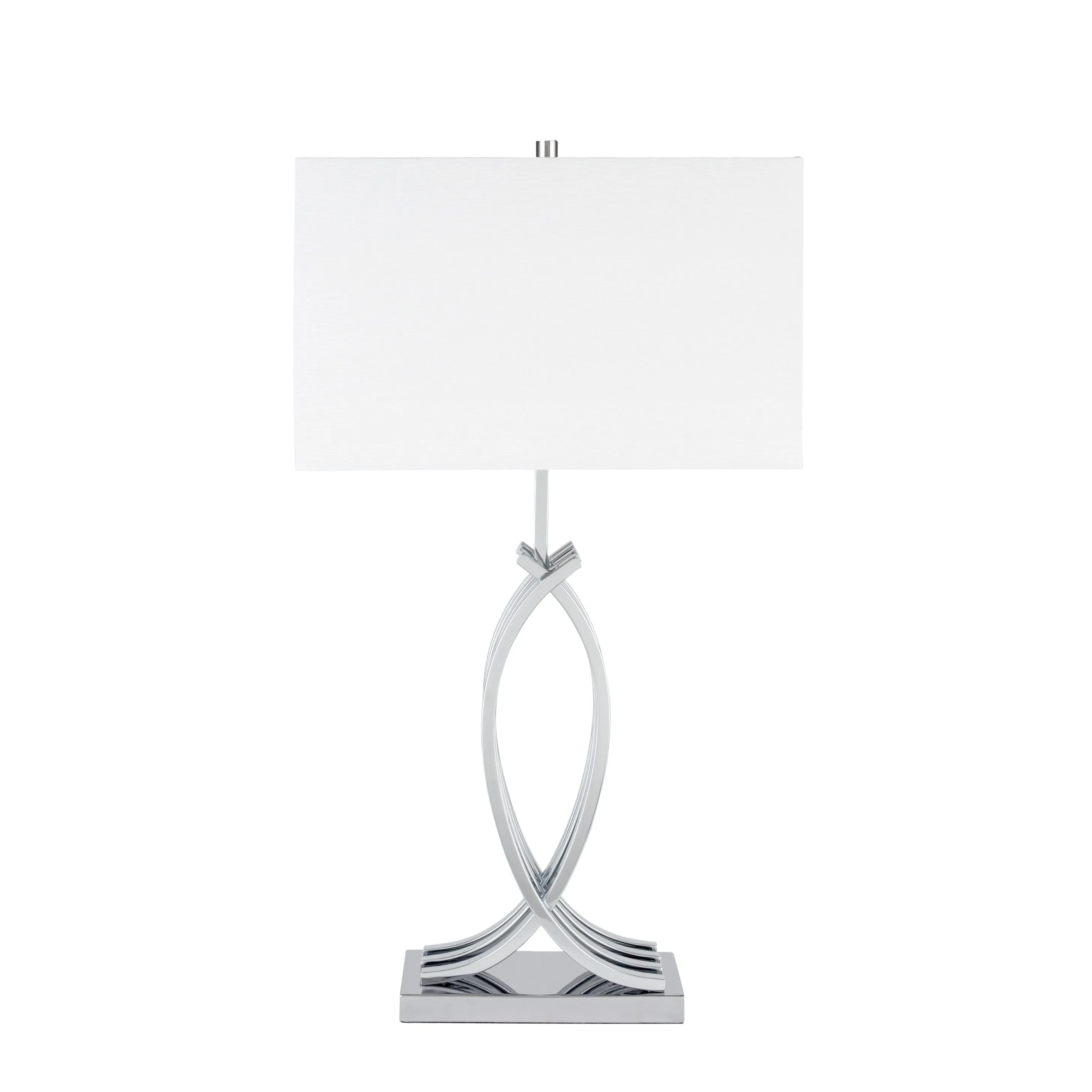 Unity 1 Light Table Lamp // Chrome