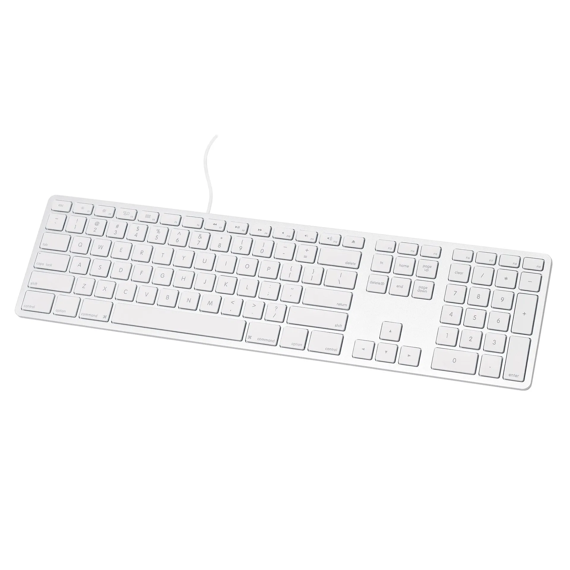 USB-C Keyboard for Mac - Silver