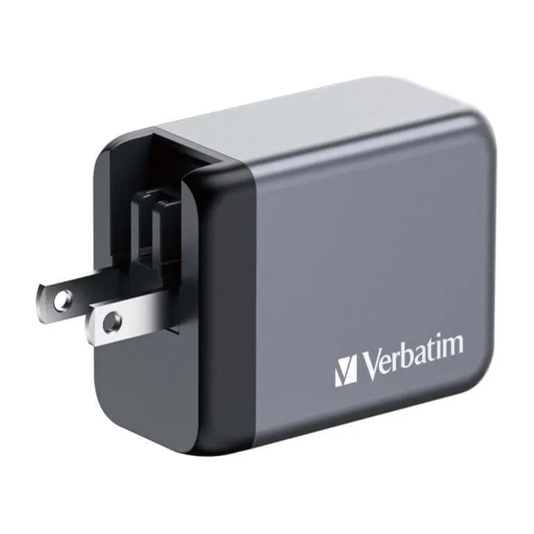 Verbatim 3-Port 65W GaN Charger 32201