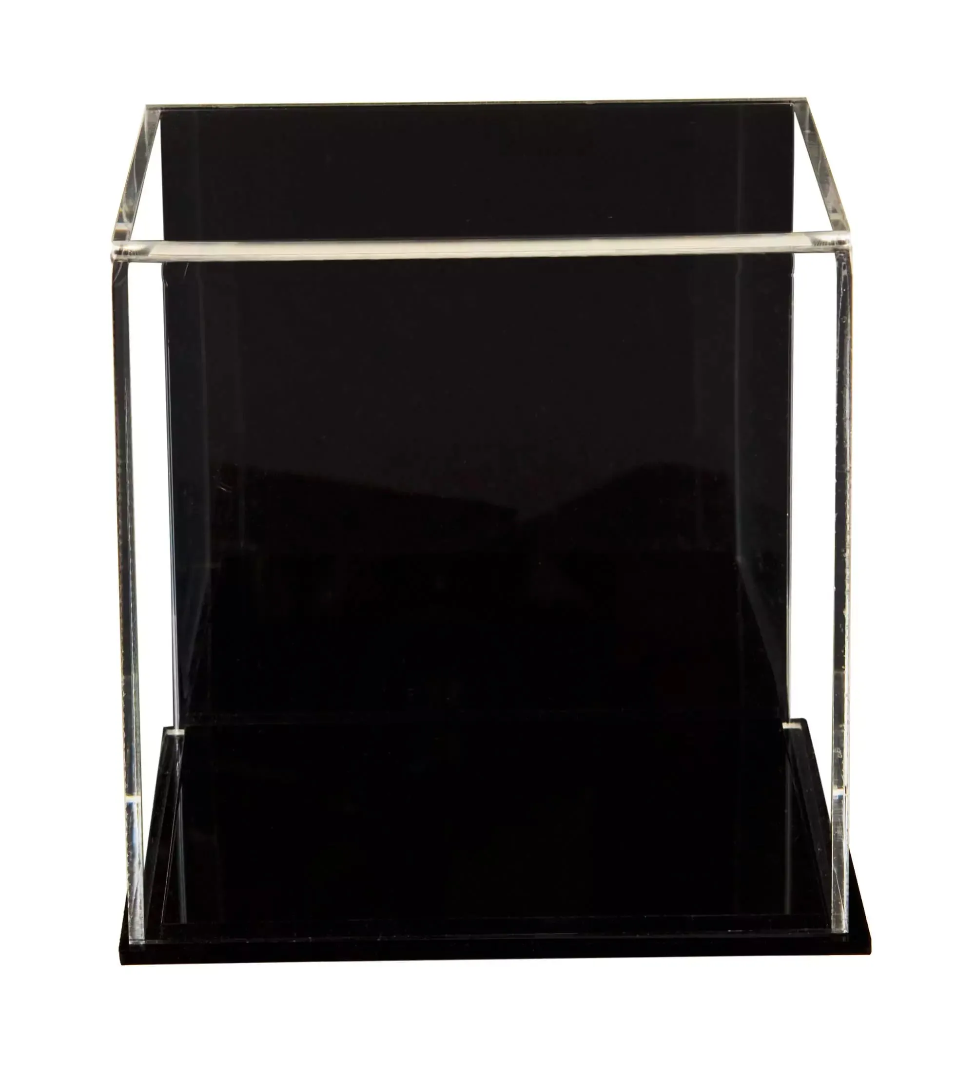 Versatile Acrylic Display Cases with Double Sheet Base with Clear Case