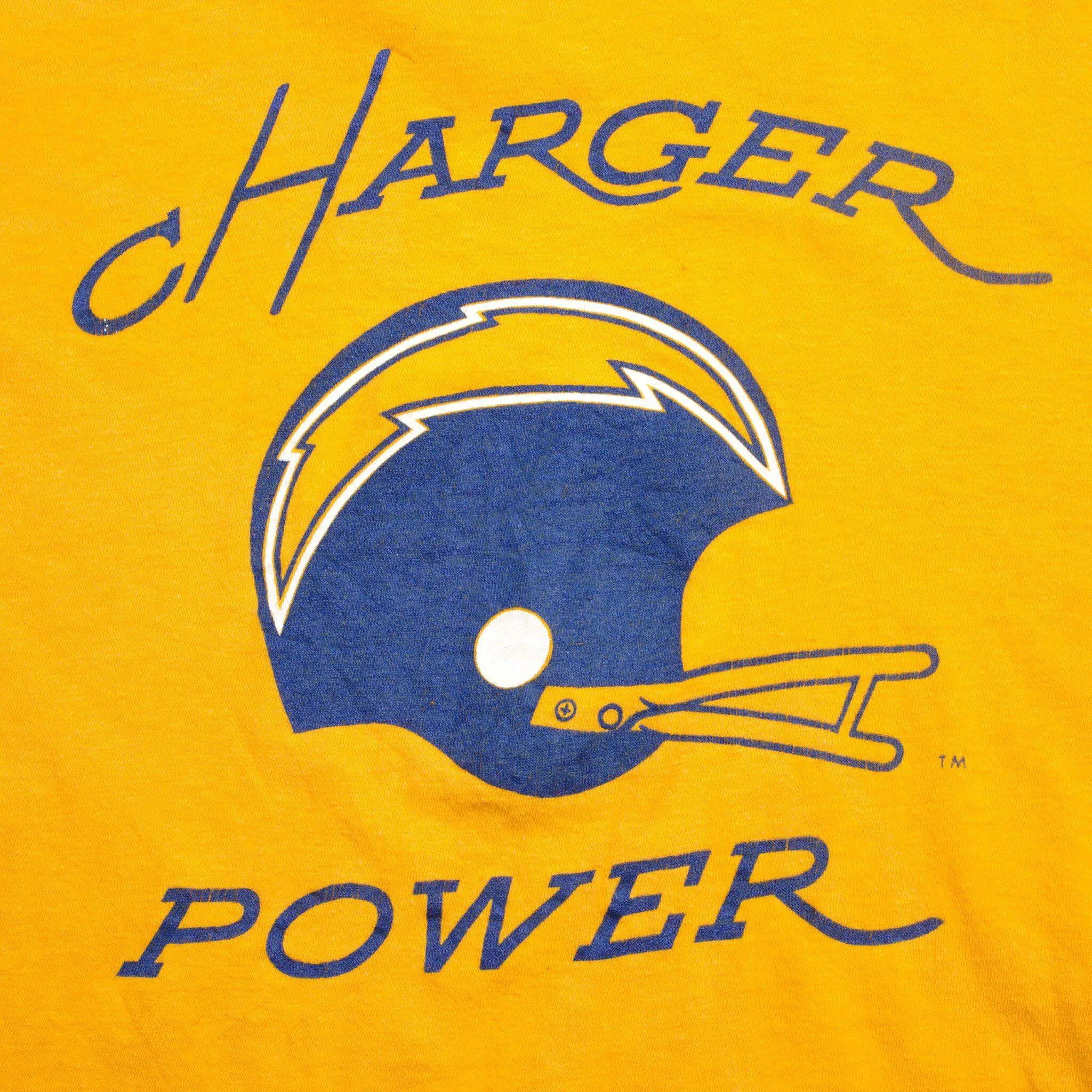 VINTAGE CHAMPION CHARGER POWER TEE SHIRT 1969-EARLY 1980S SIZE MEDIUM MADE IN USA