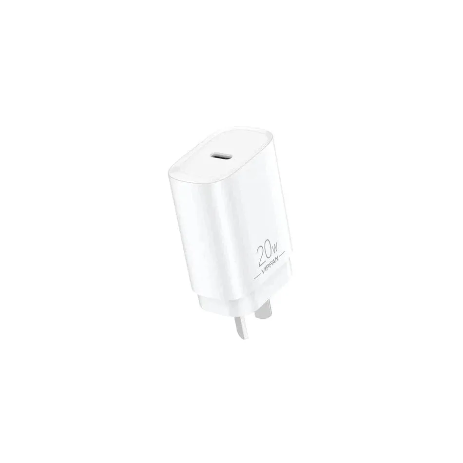 Vipfan 20W USB-C Dual Super Fast Charger adapter