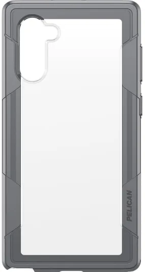 Voyager Case for Galaxy Note 10 - Clear Gray