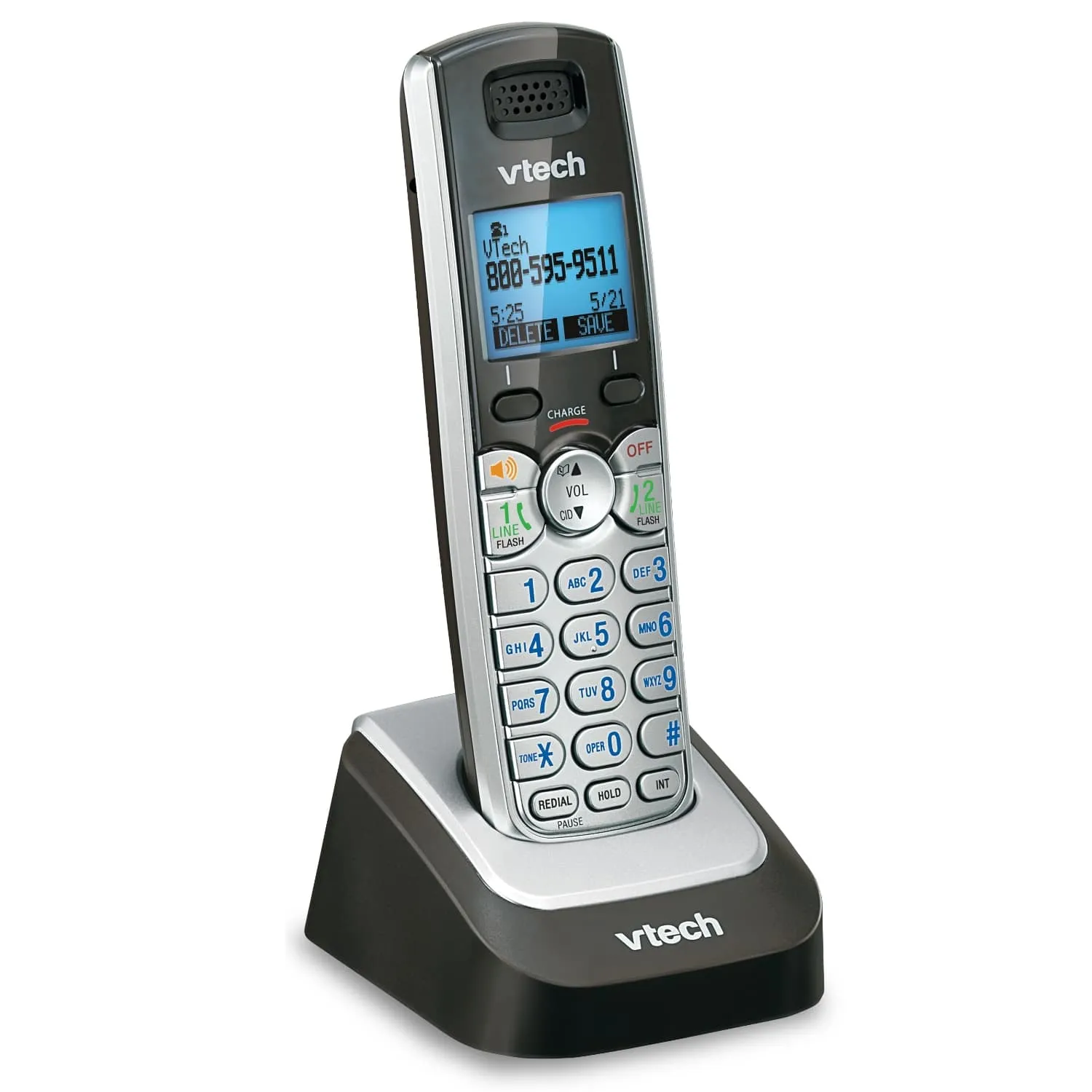 Vtech® DS6101 Two-Line Accessory Handset with Caller ID/Call Waiting