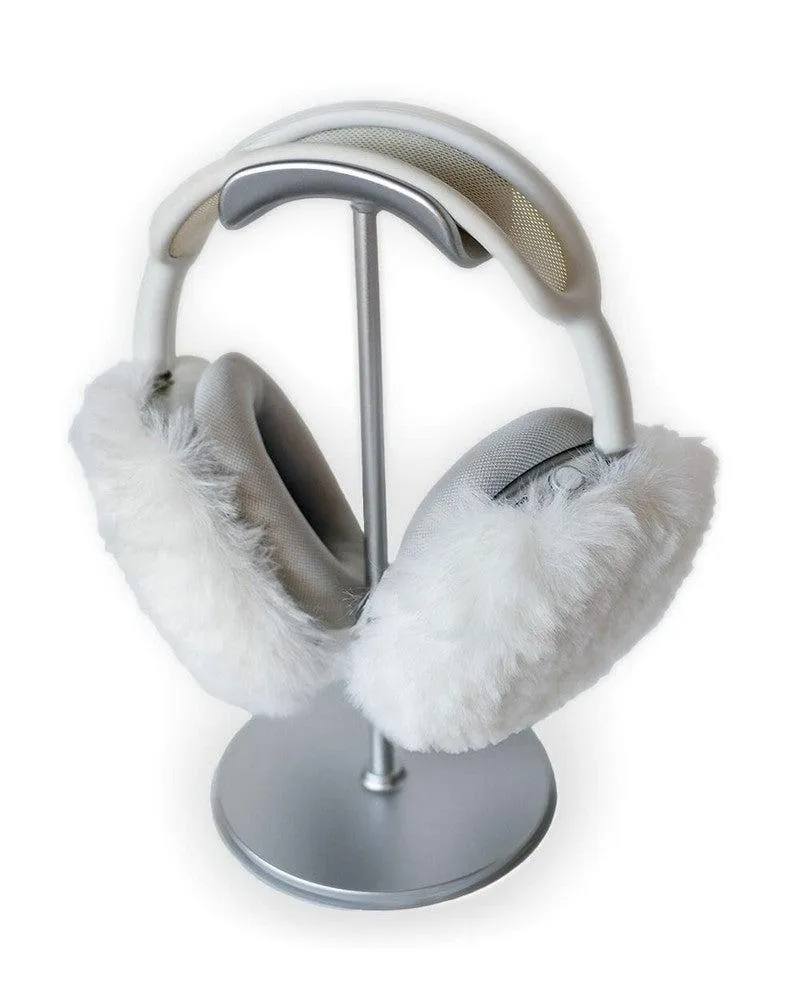 White Fluffy Earmuffs | AirPods Max Case