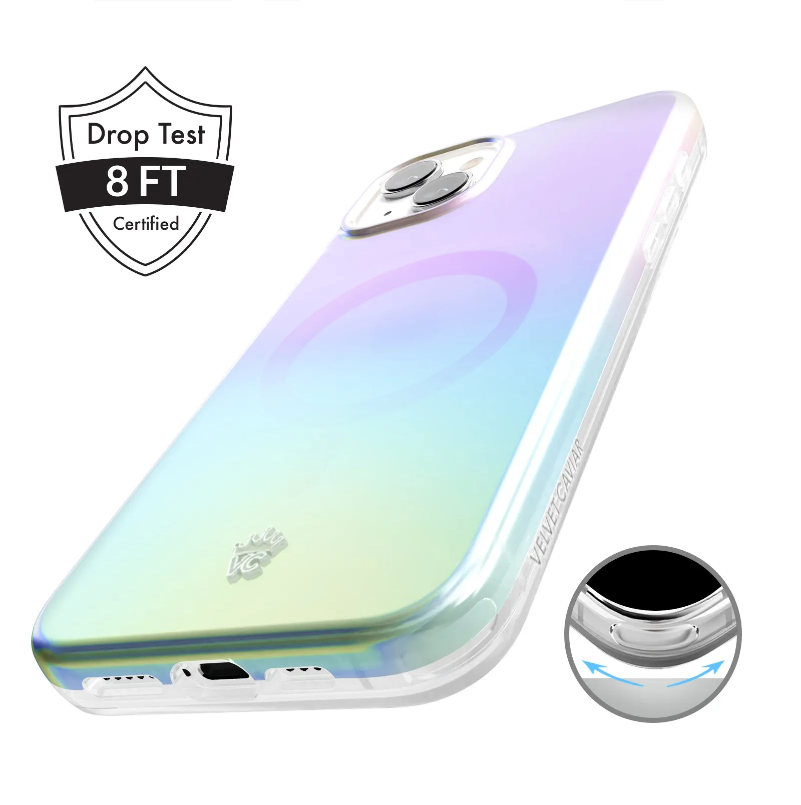 White Opal iPhone Case