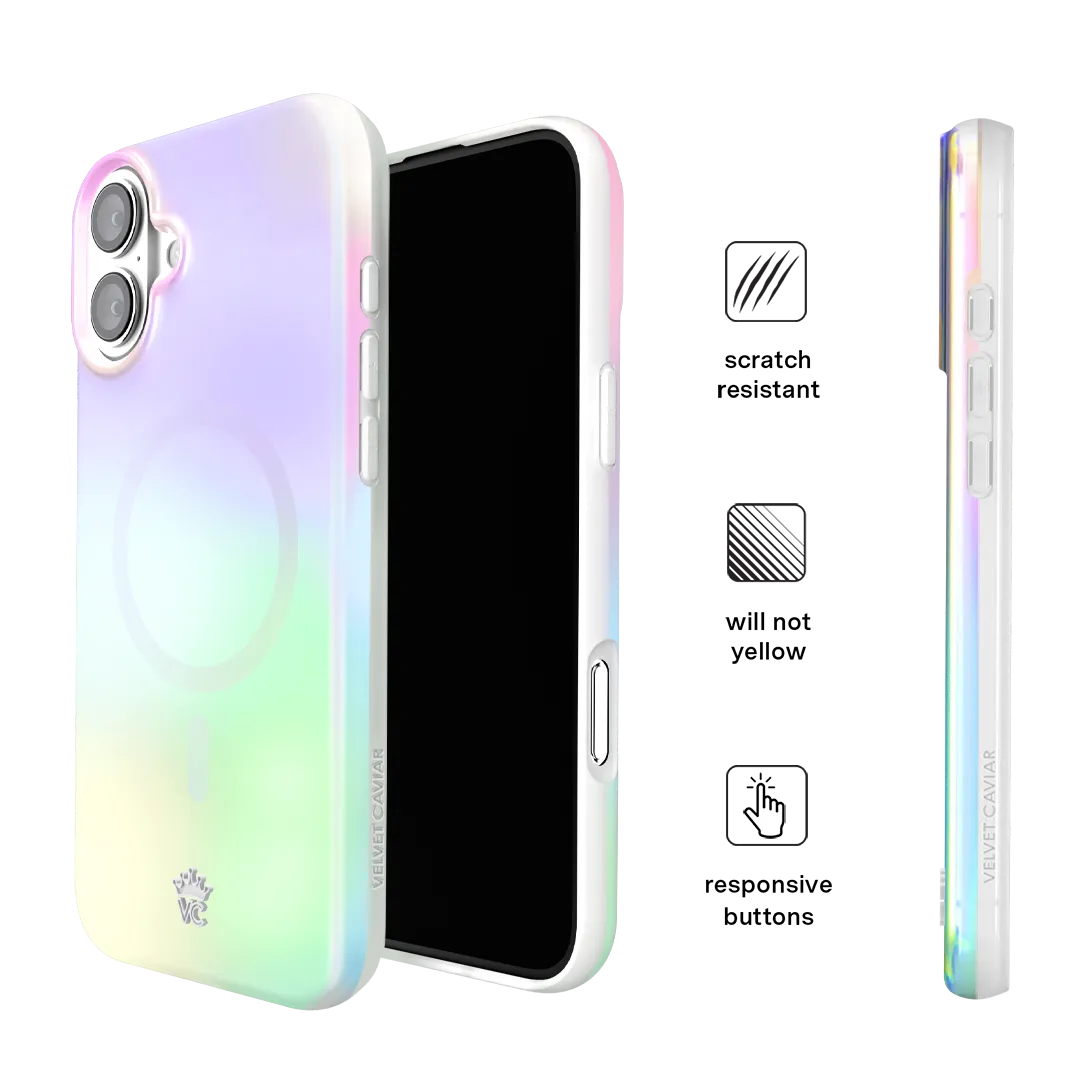 White Opal iPhone Case