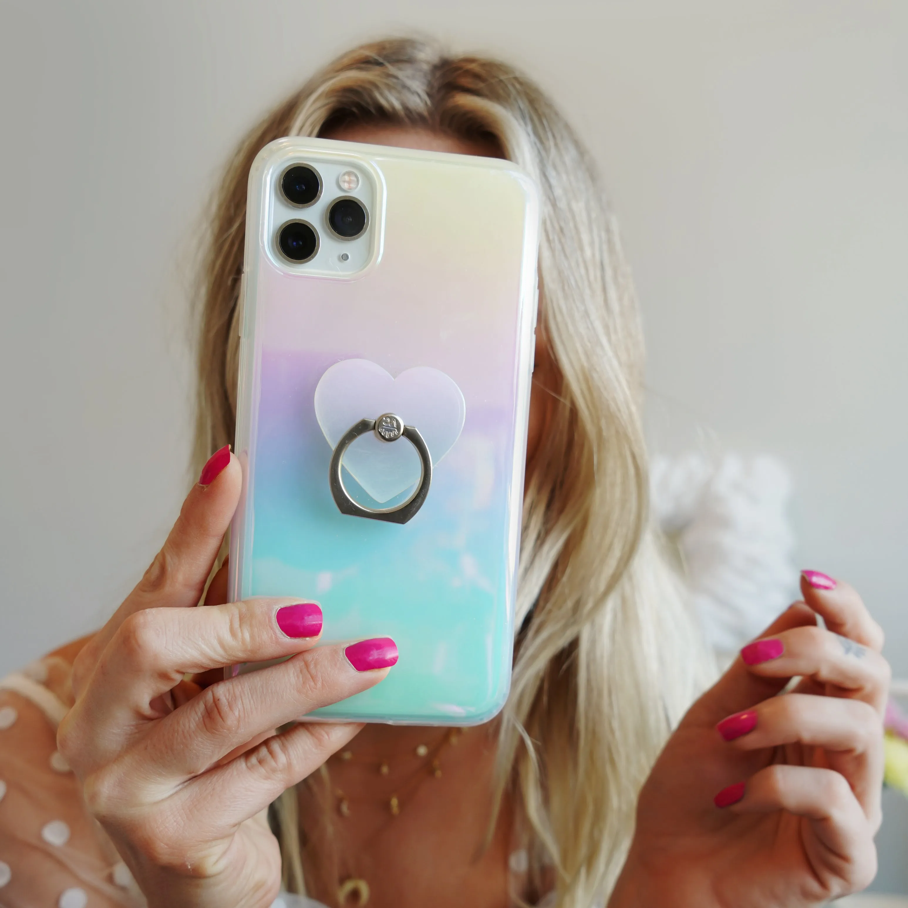 White Opal iPhone Case