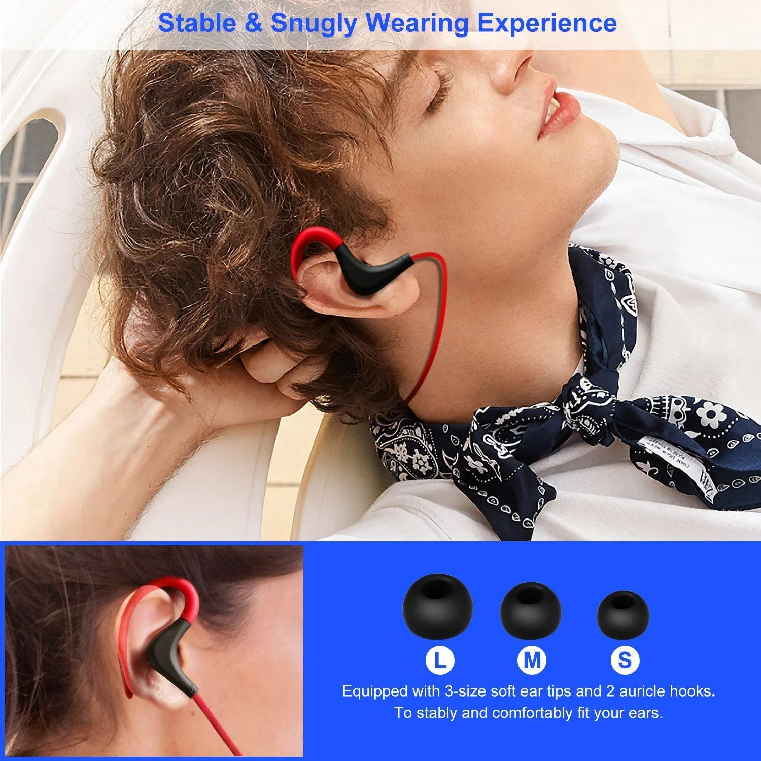 Wireless V4.1 Sport In-Ear Stereo Headphones