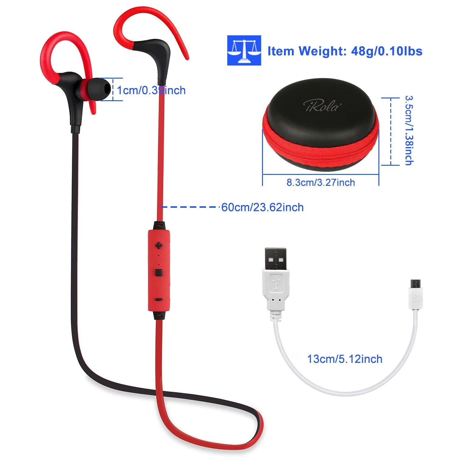 Wireless V4.1 Sport In-Ear Stereo Headphones