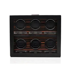 WOLF Roadster Sextuple Module Glass Cover Watch Winder