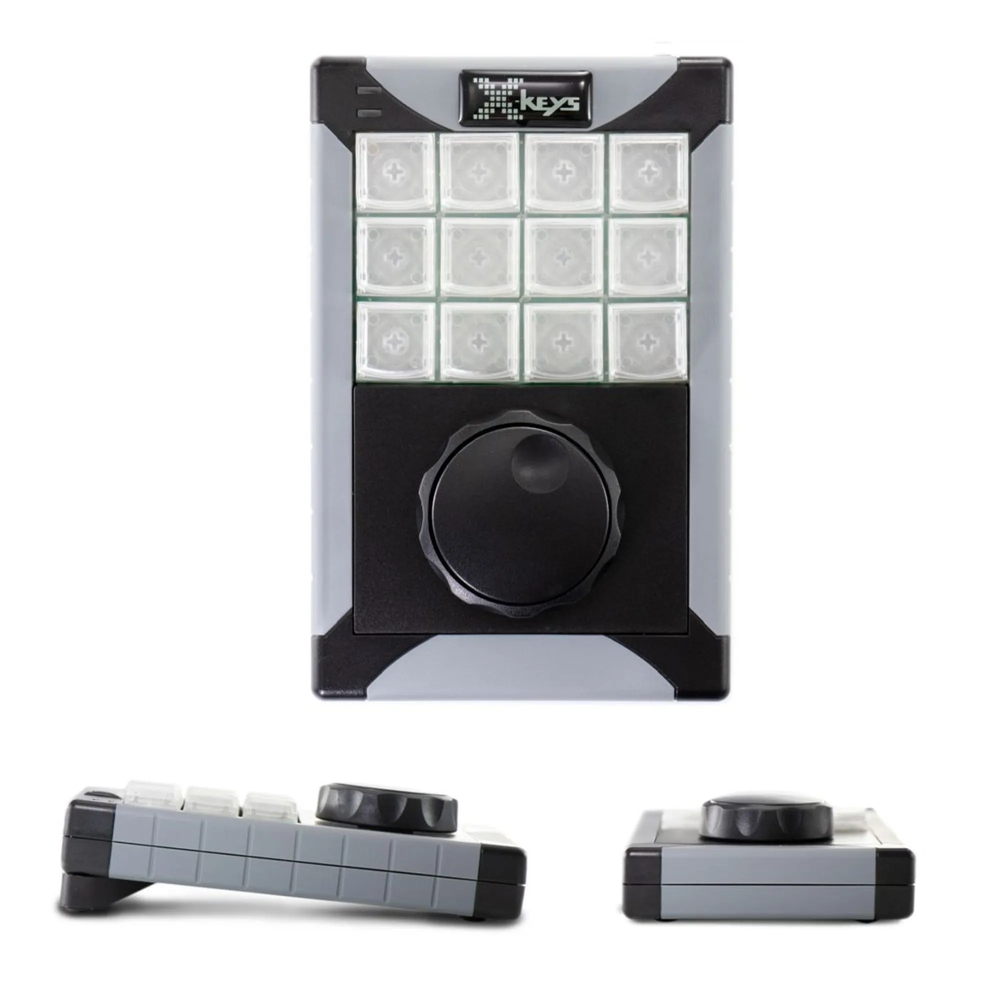 X-keys XK-12 Plus Jog and Shuttle Fully Programmable Keypad