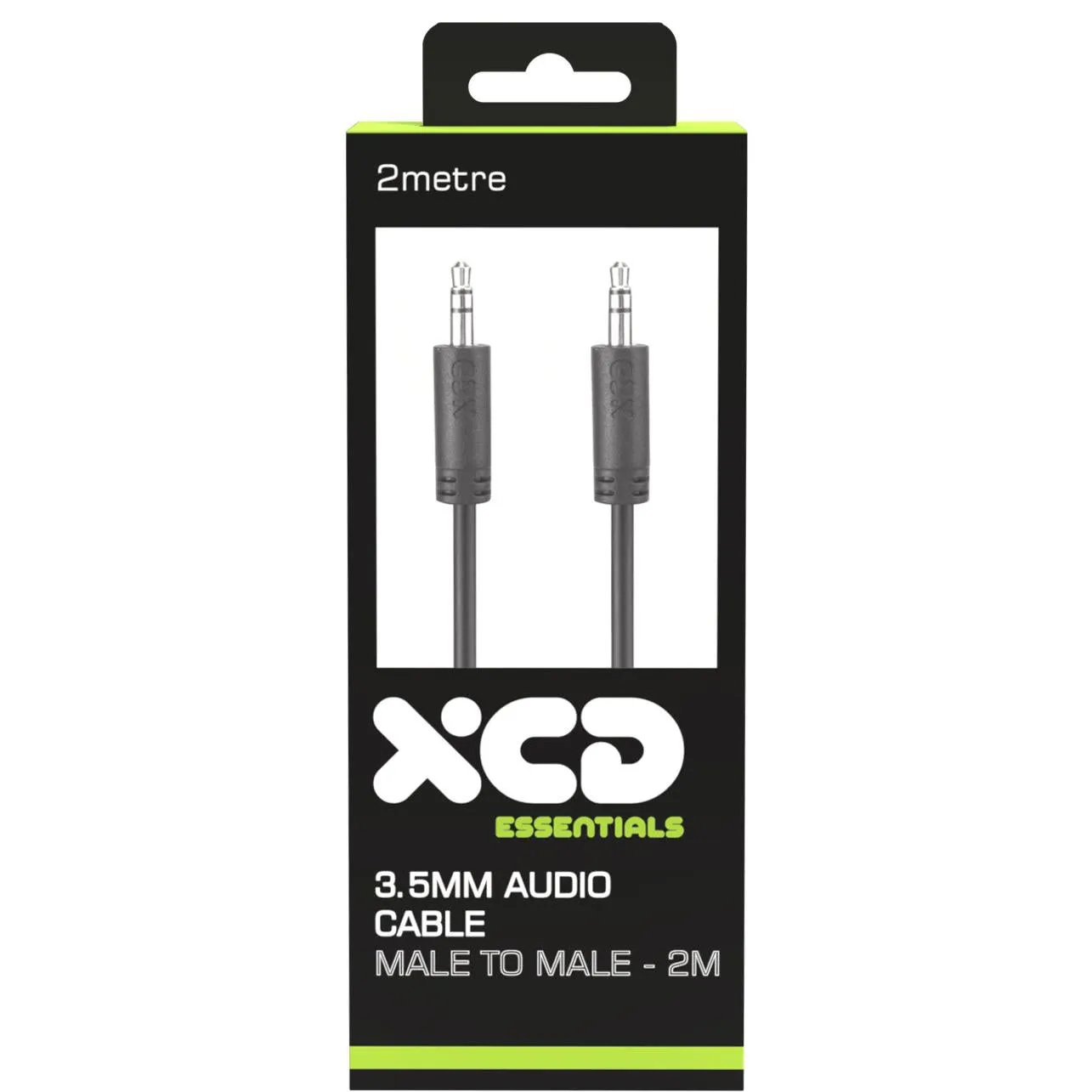 XCD Essentials 3.5mm Male to Male Cable V2 2m