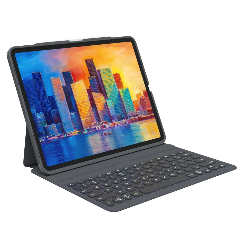 ZAGG Pro Keys Bluetooth Keyboard Case for Apple iPad Pro 12.9 (2021 / 2020 / 2018) by ZAGG