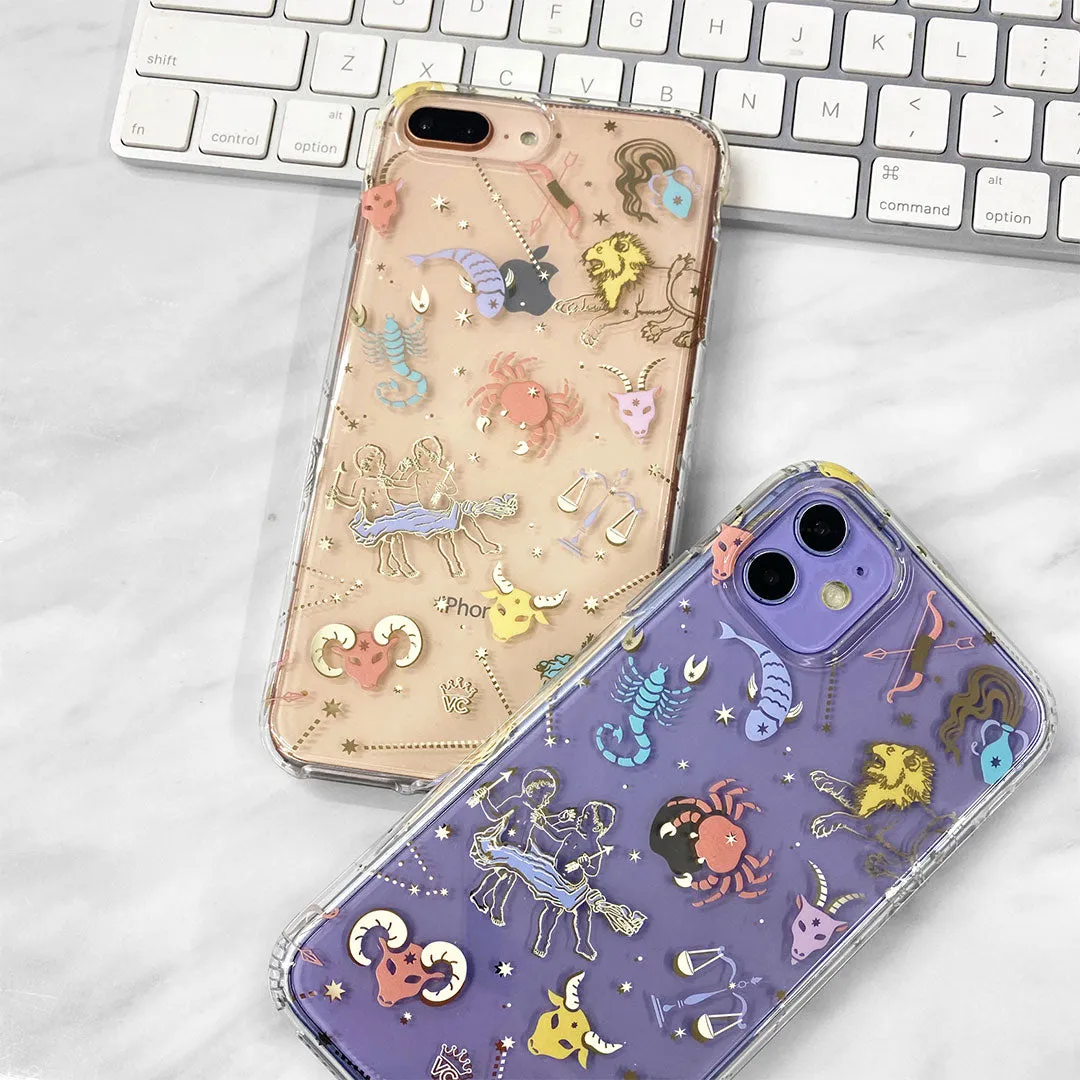 Zodiac Clear iPhone Case